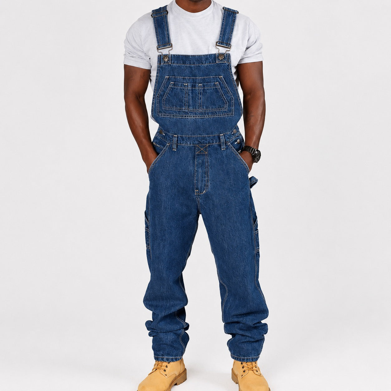 Stefan - Pantalon chic avec plusieurs poches