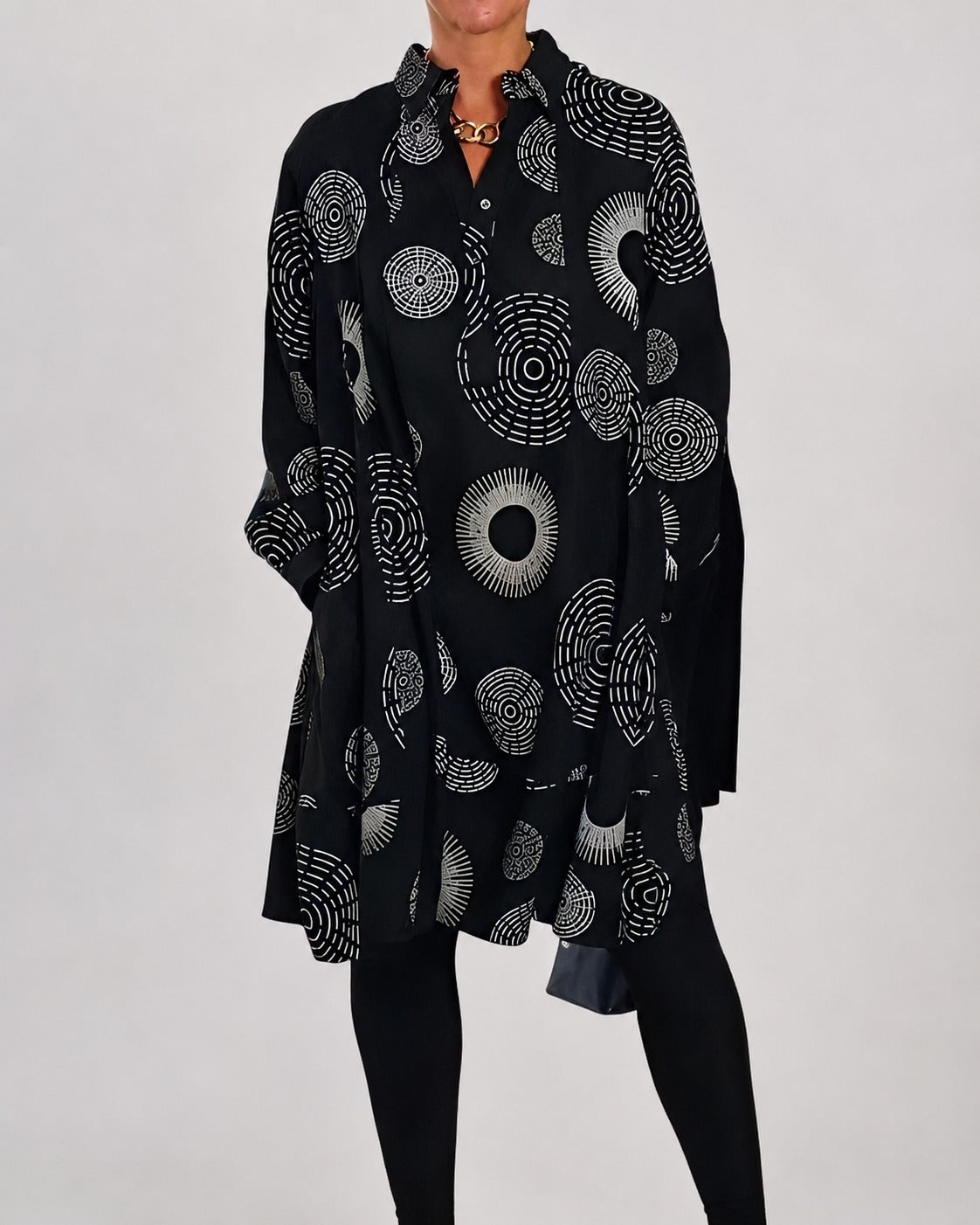 Lacie - Robe Large avec Revers