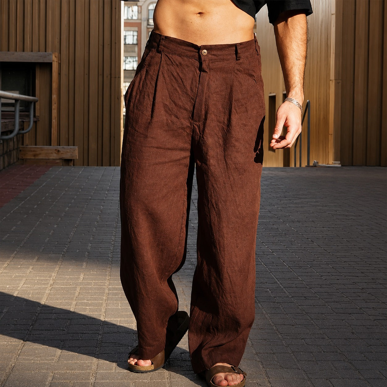 Brandon - Pantalon ample et léger