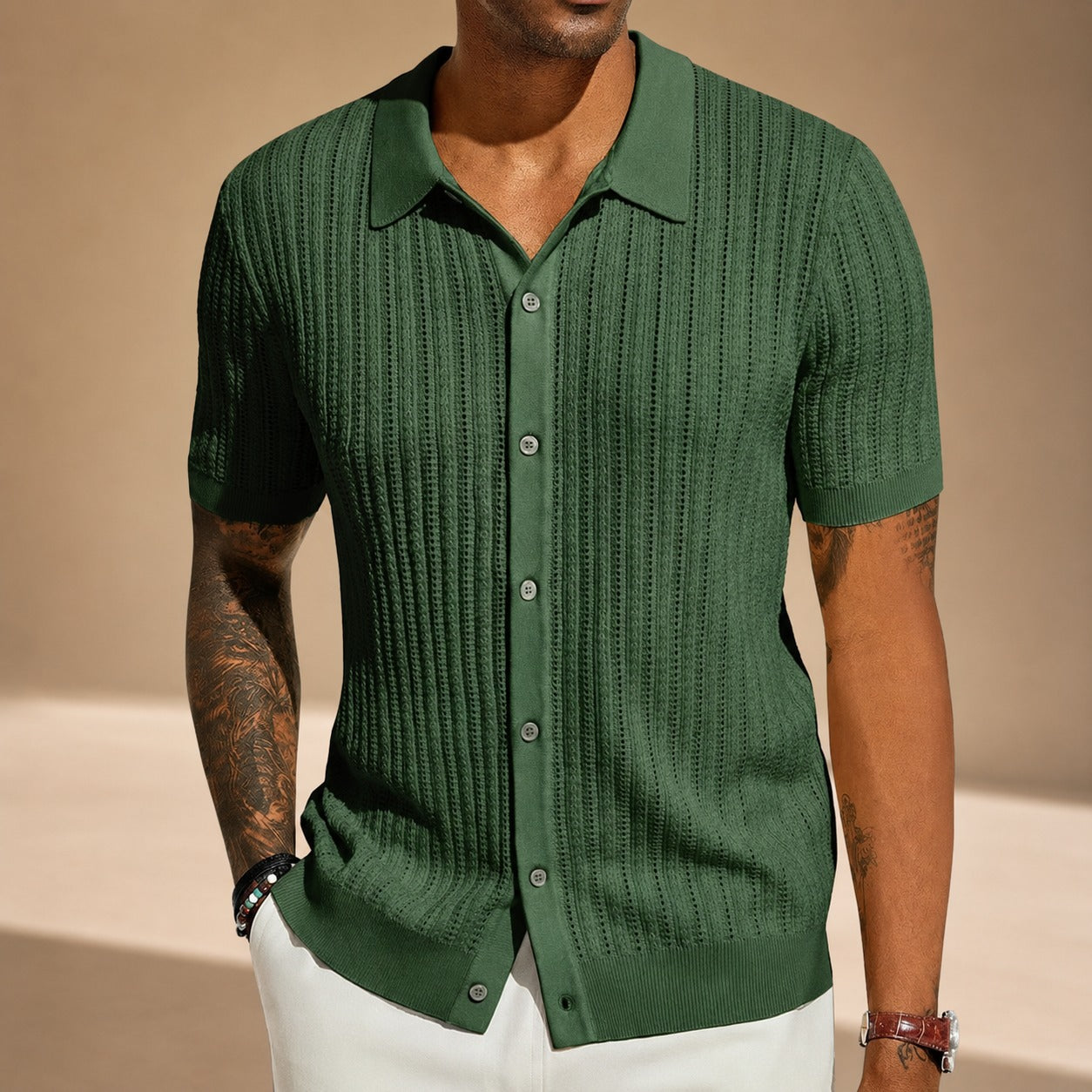 Steven - Chemise Ample et Aérée avec Fentes