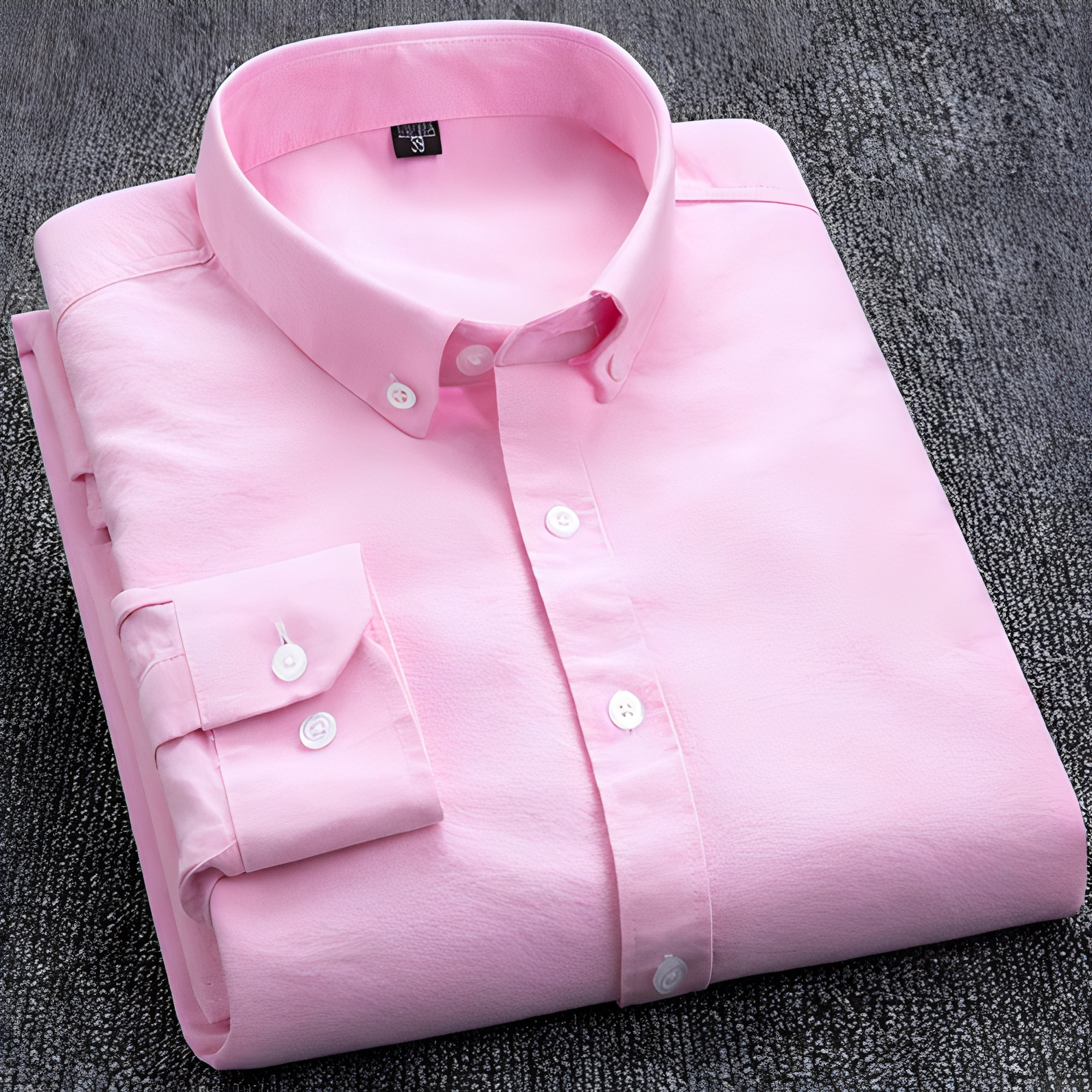 Jezriel - Chemise à carreaux moderne à manches longues pour homme