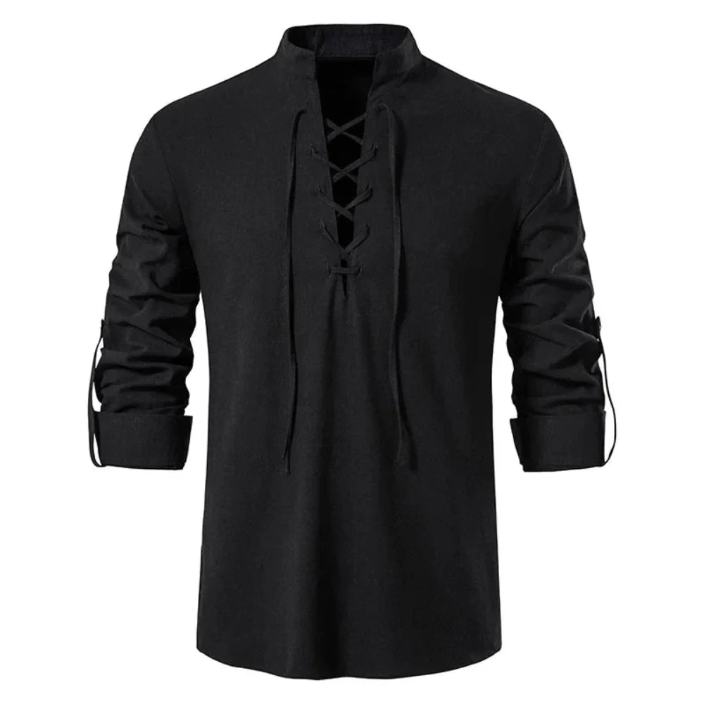 Oliver - Chemise Longue à Manches avec Détails en Corde