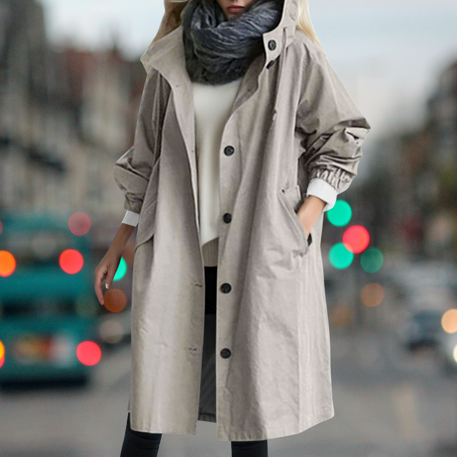 Bethany - Trench caldo impermeabile