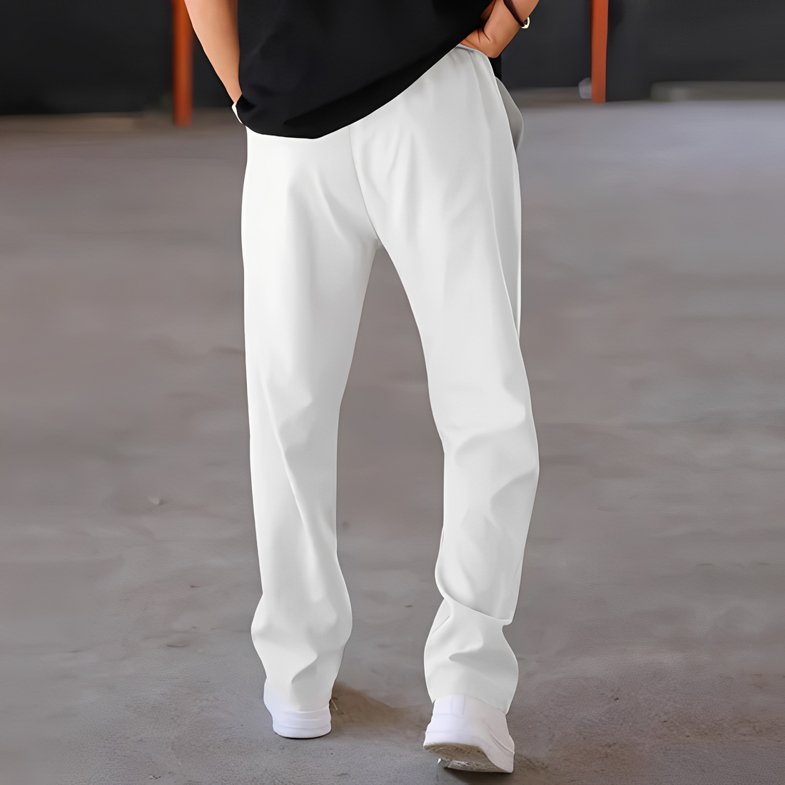 Fresniel - Pantalon homme moderne, large et droit