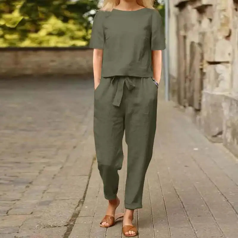 Charlotte - Ensemble de vêtements à manches courtes