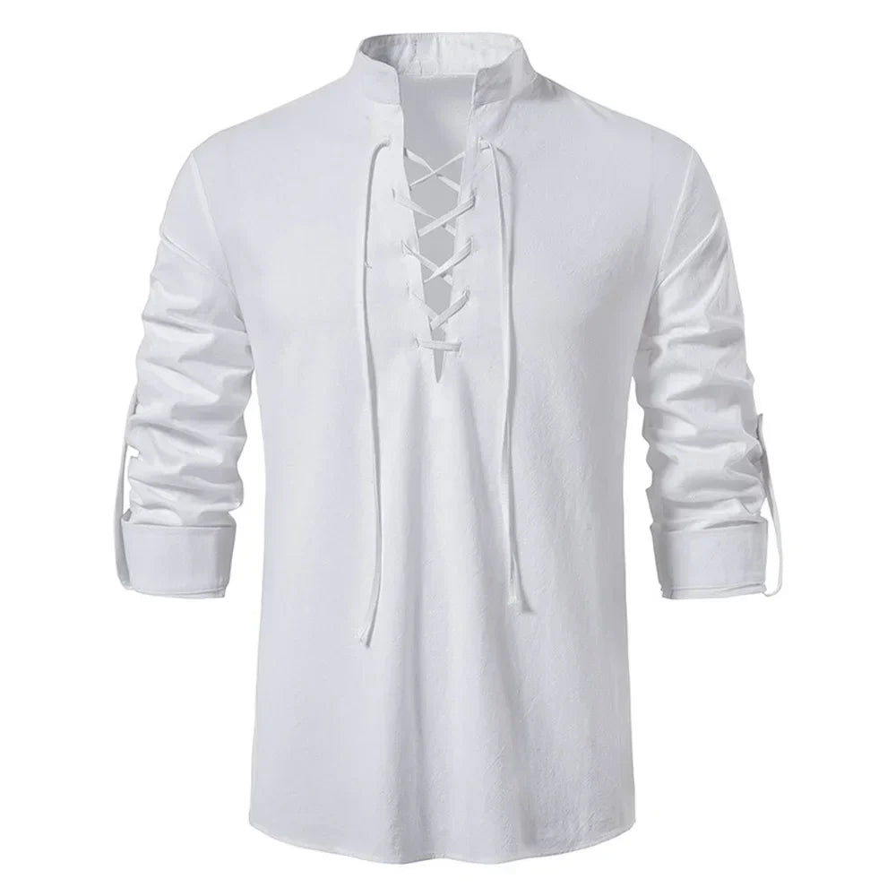 Oliver - Chemise Longue à Manches avec Détails en Corde