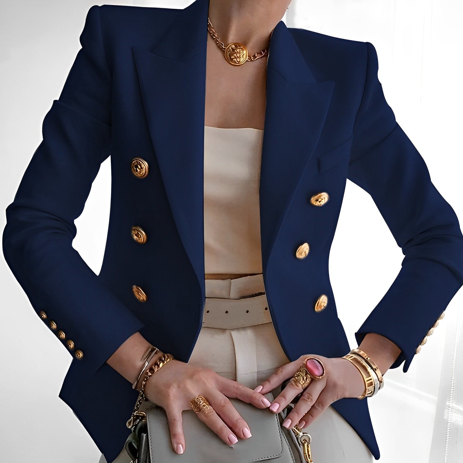 Old Money - Blazer féminin élégant et sophistiqué