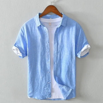 James - chemise à manches courtes avec fermeture à boutons devant