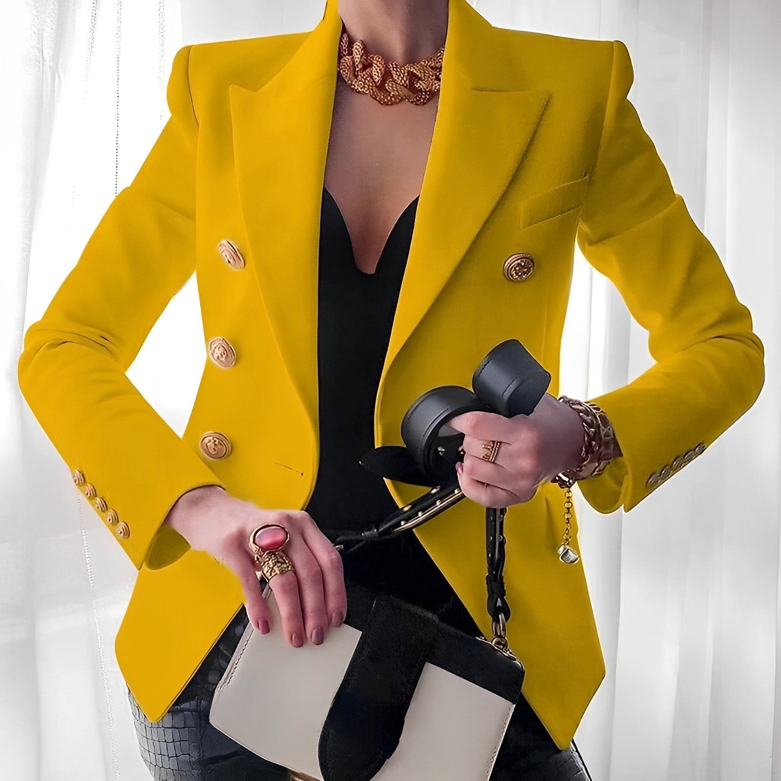 Old Money - Blazer féminin élégant et sophistiqué