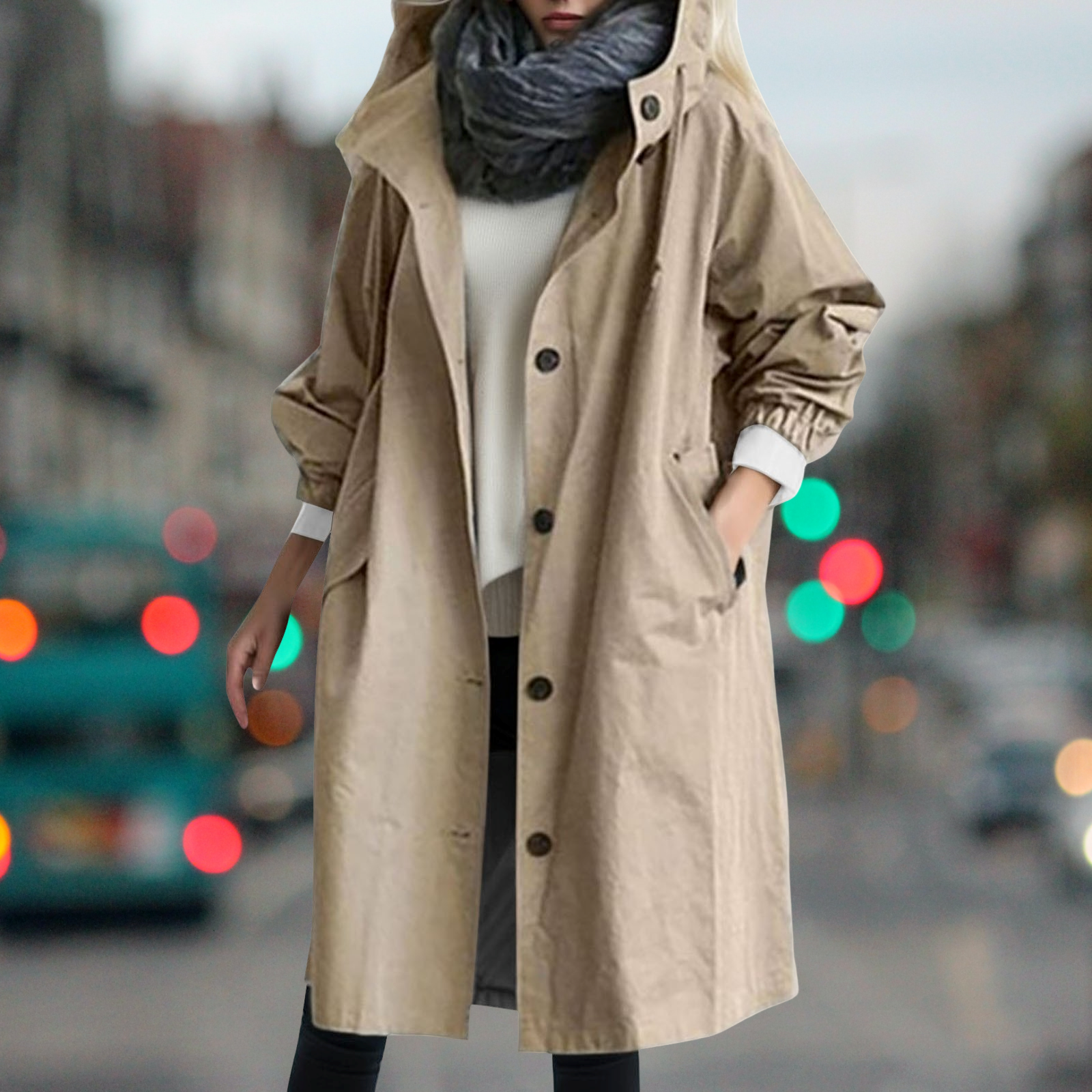 Bethany - Trench caldo impermeabile