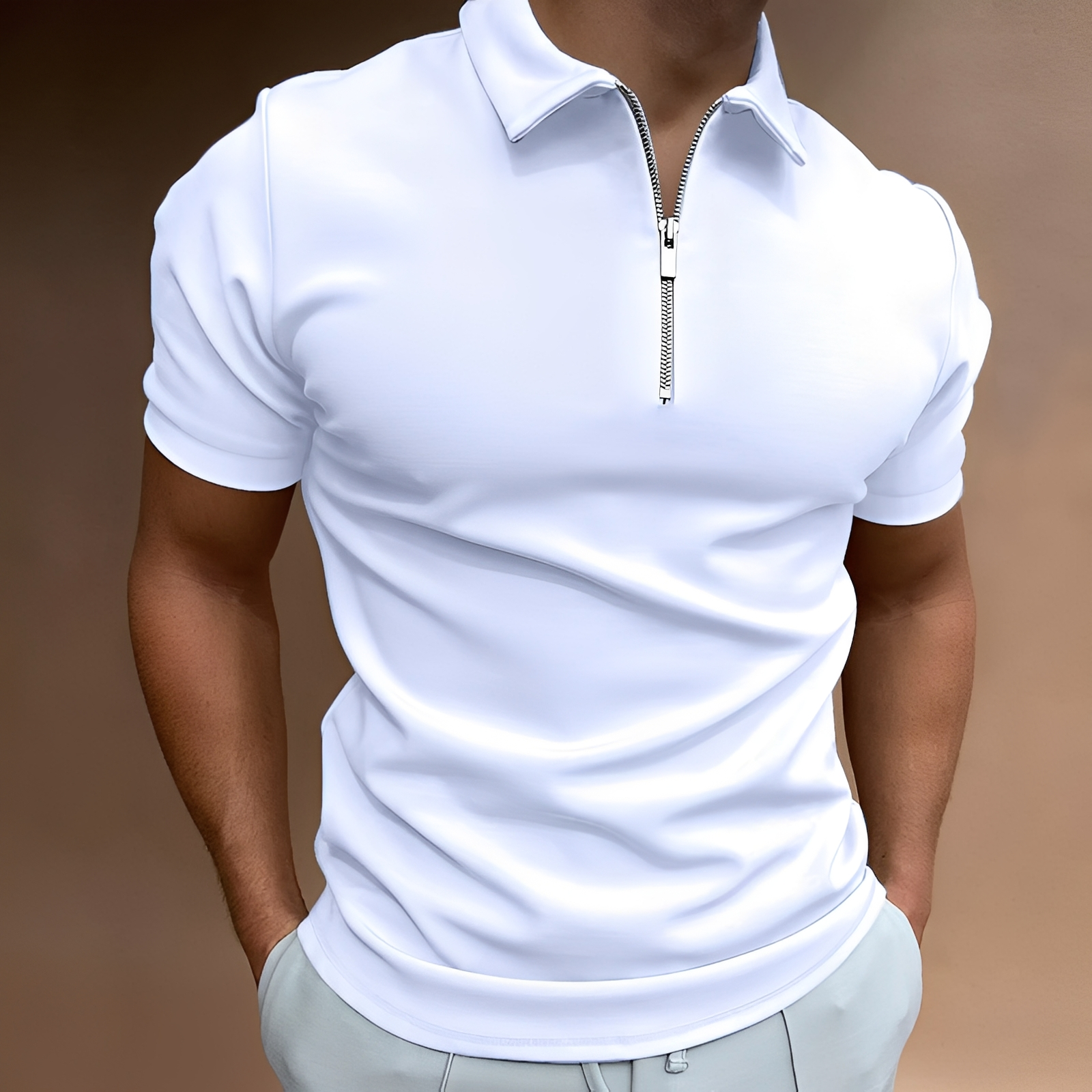 Randolf - Polo pour homme – Idéal pour les journées chaudes