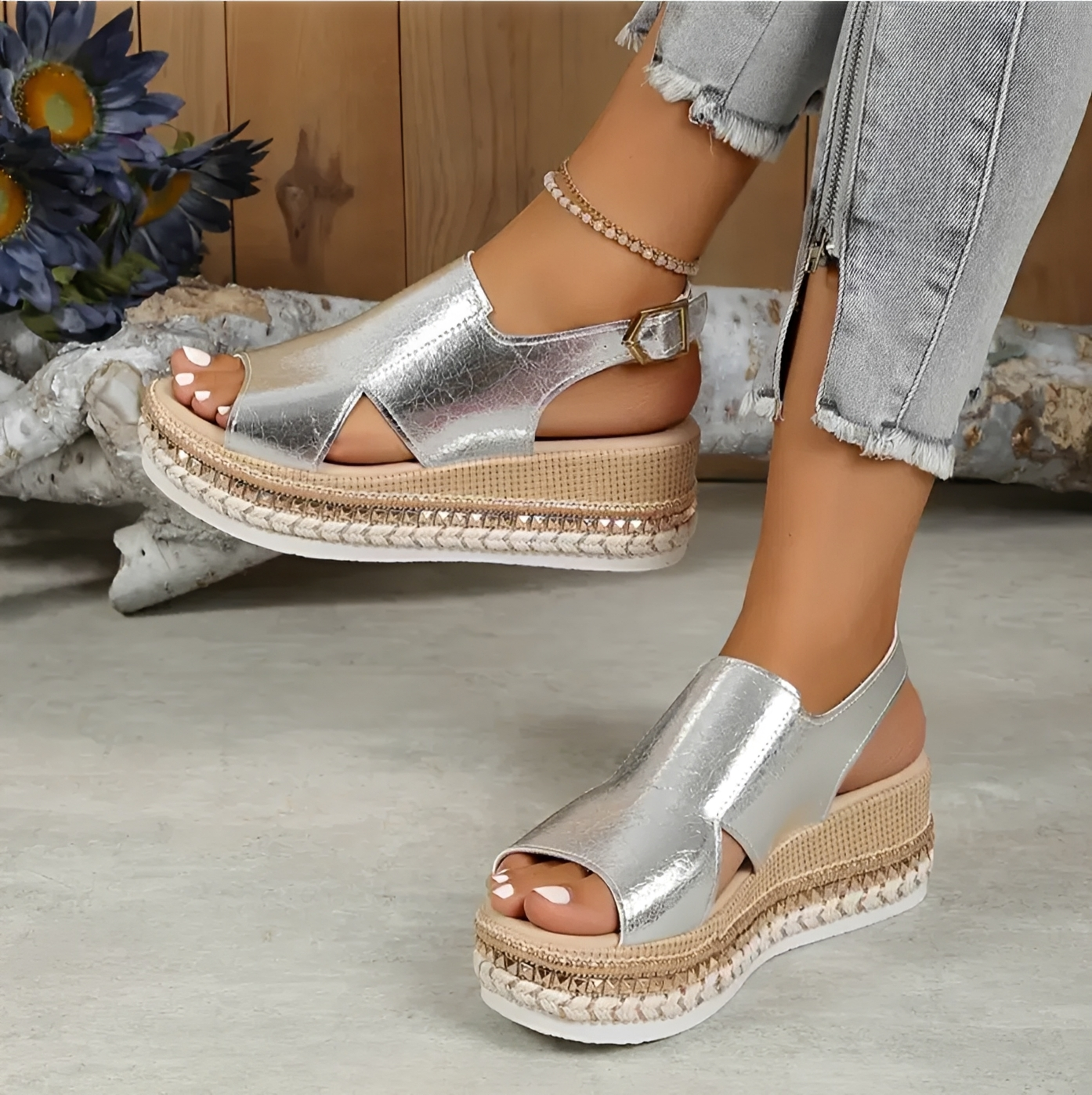 Yeshaine - Sandales à la mode pour femmes