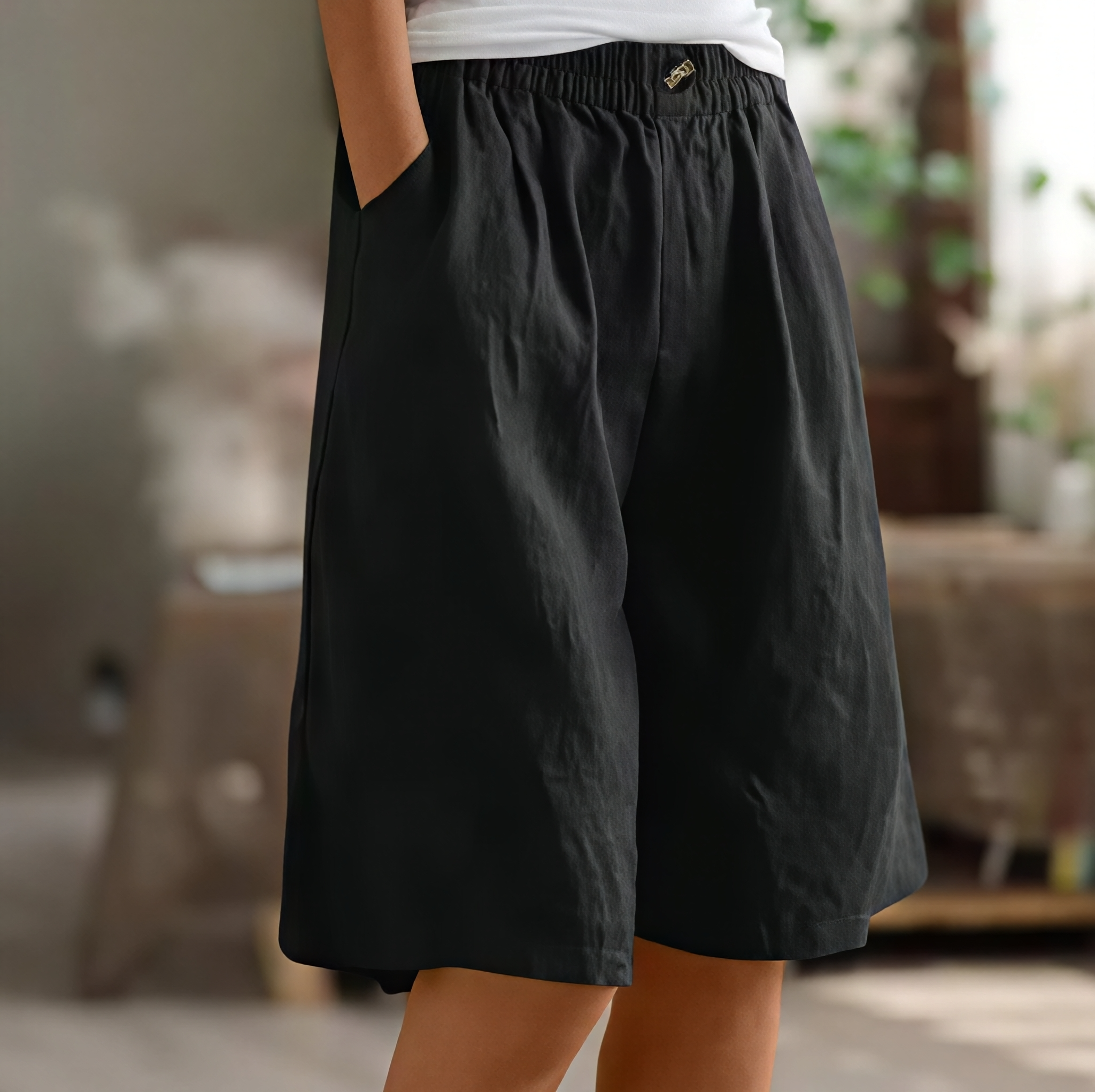 Renee- Shorts dames confortables avec poches