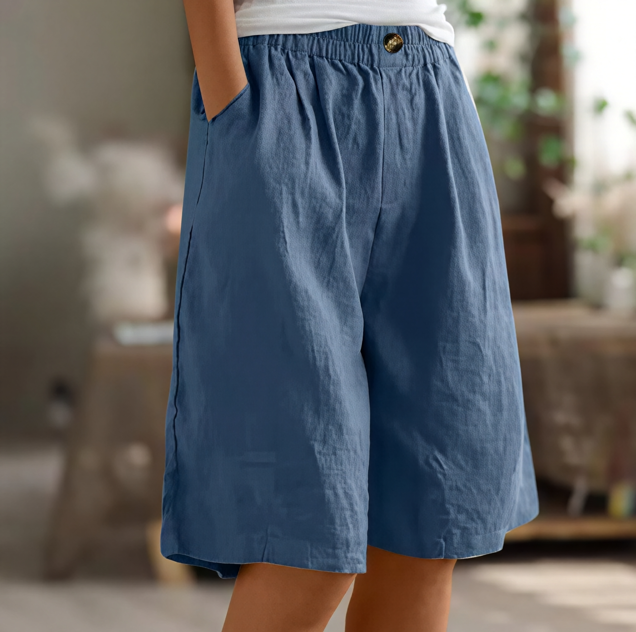 Renee- Shorts dames confortables avec poches