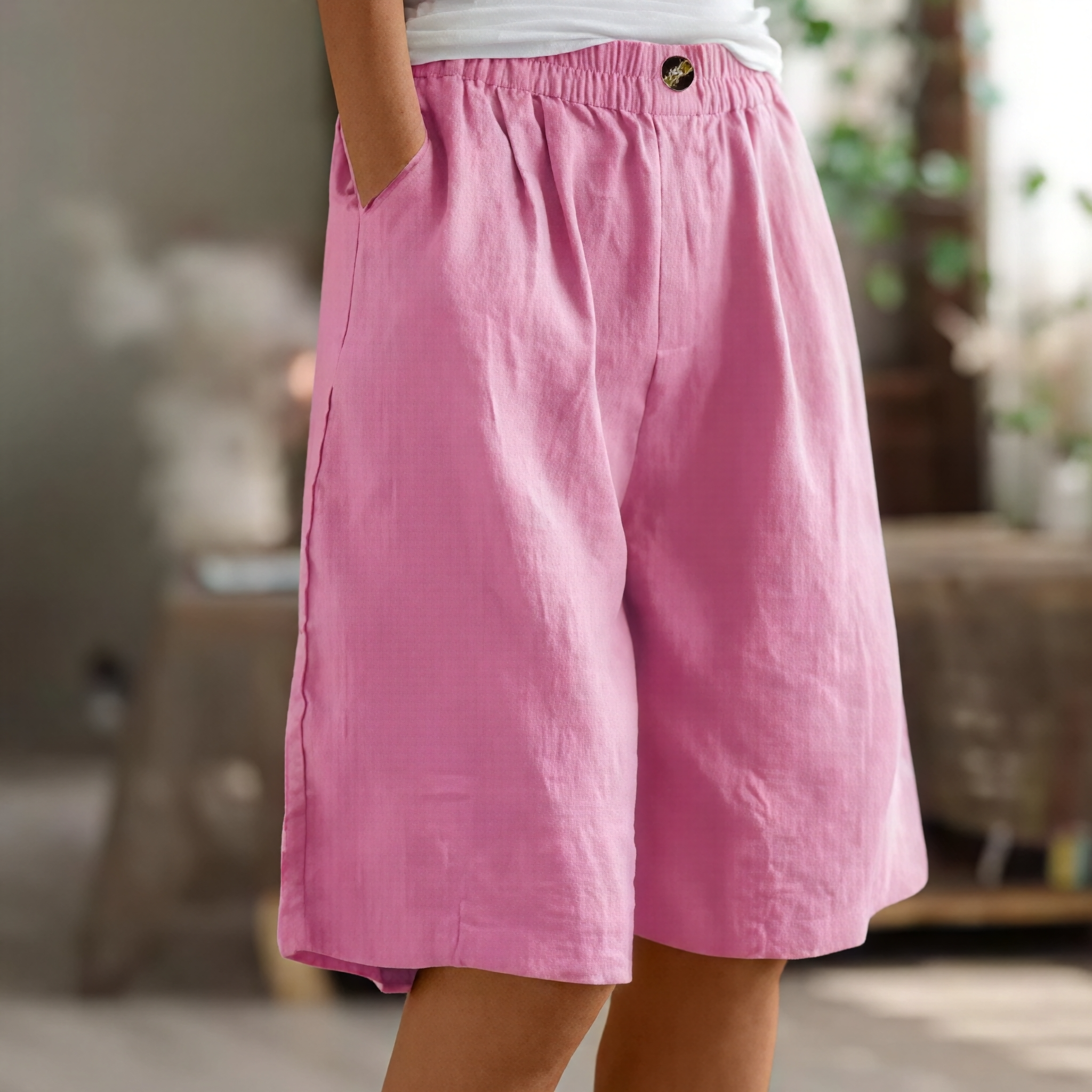 Renee- Shorts dames confortables avec poches