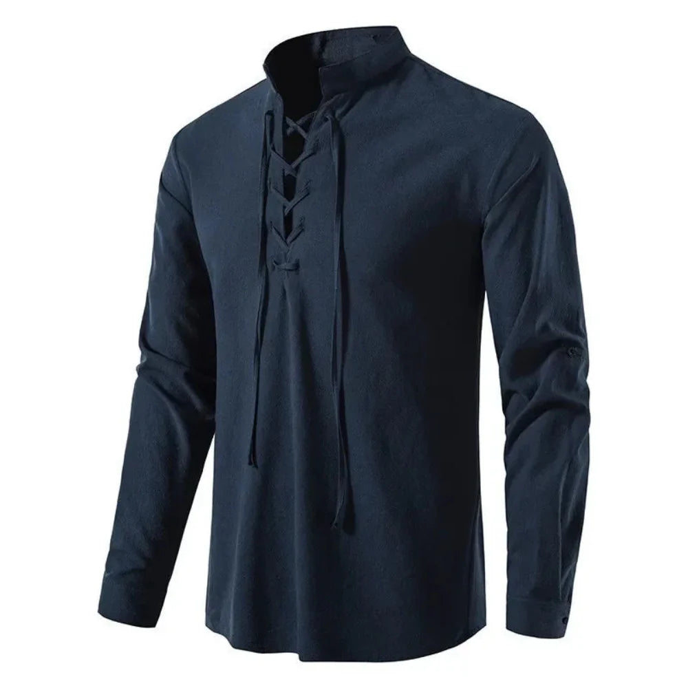 Oliver - Chemise Longue à Manches avec Détails en Corde