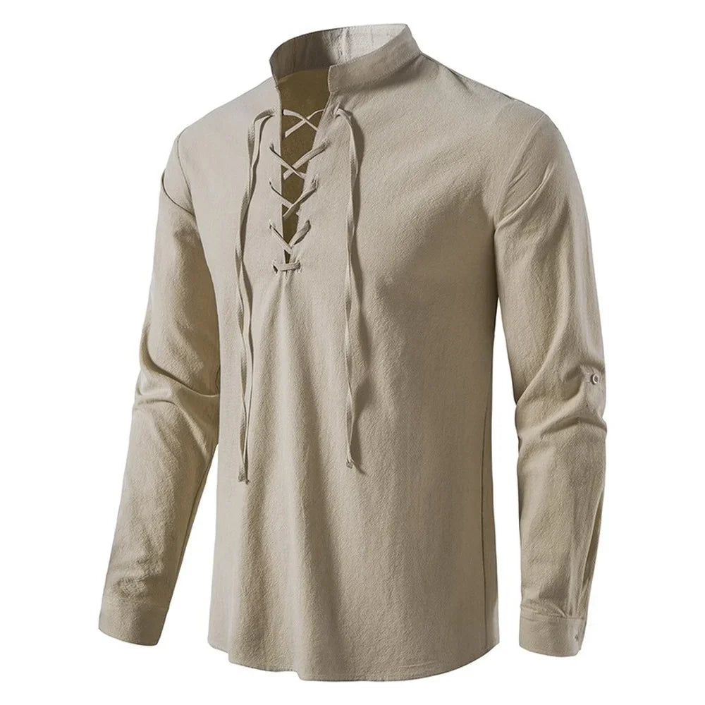 Oliver - Chemise Longue à Manches avec Détails en Corde
