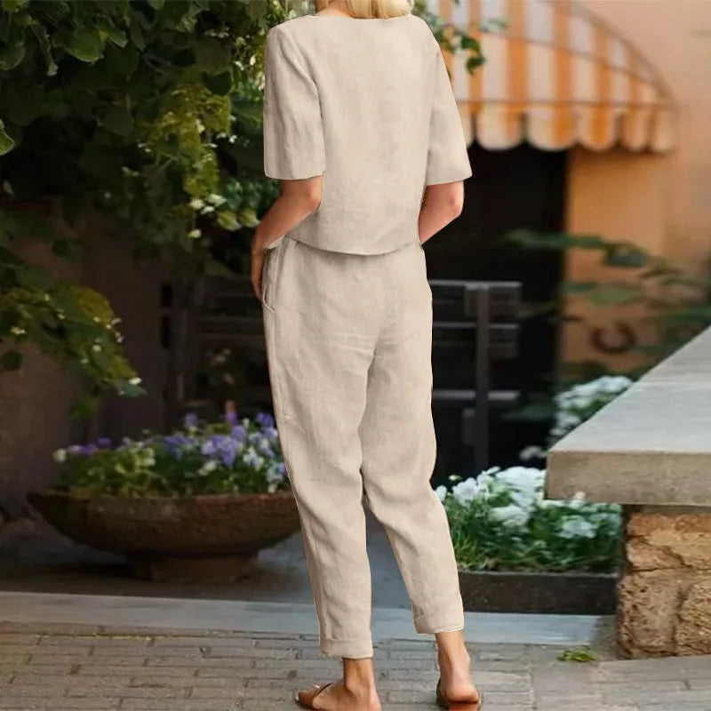 Charlotte - Ensemble de vêtements à manches courtes