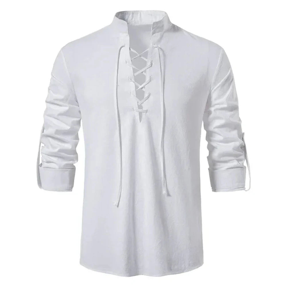 Oliver - Chemise Longue à Manches avec Détails en Corde