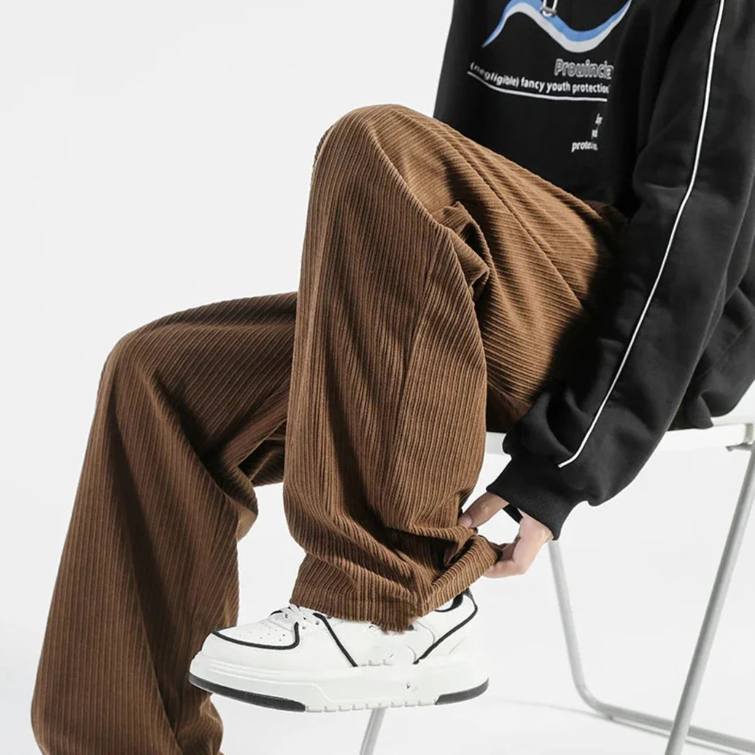 Quinn - Pantalon à texture