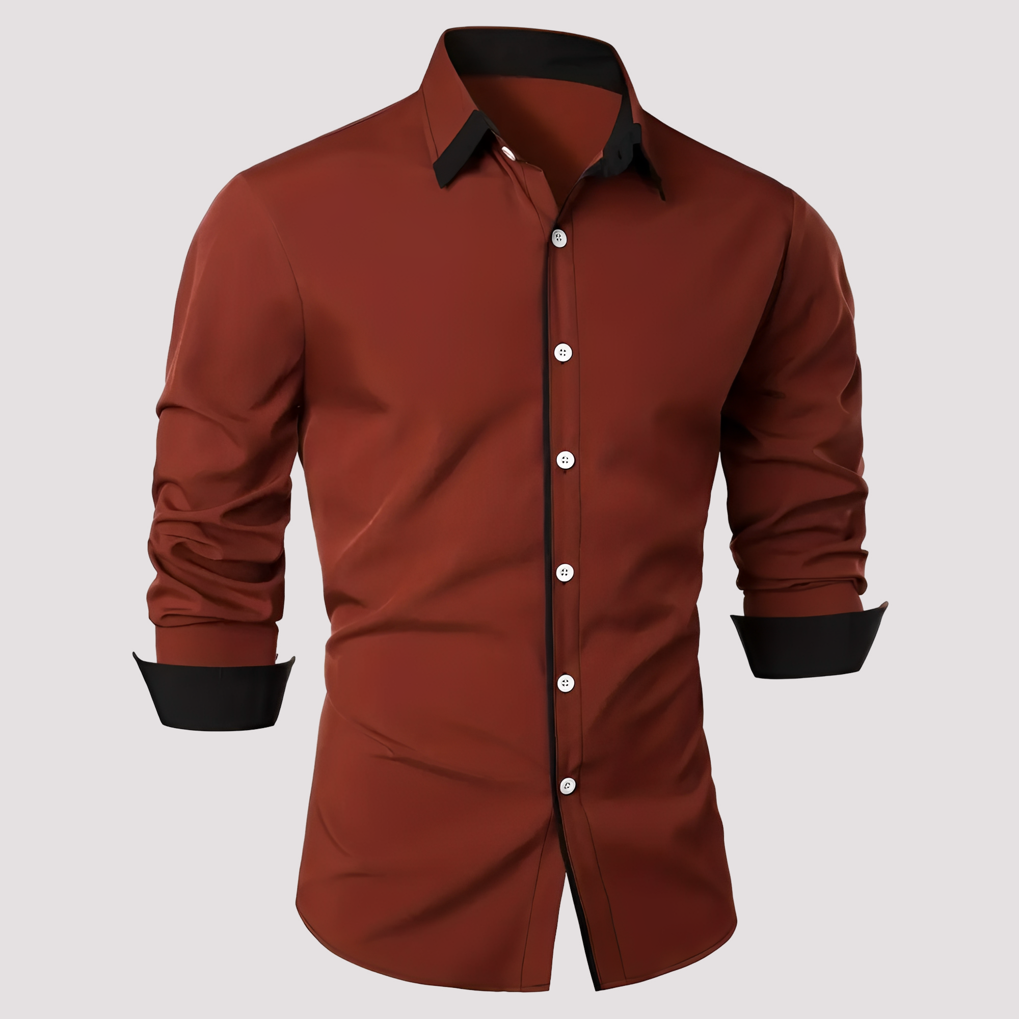 Samuel - Surchemise chic à manches longues pour hommes