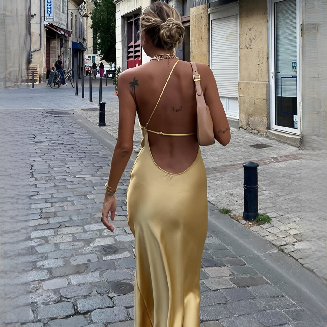 Arcelie - Robe longue élégante et stylée