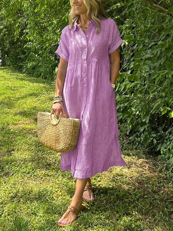 Corinne – Robe chemise élégante pour femmes