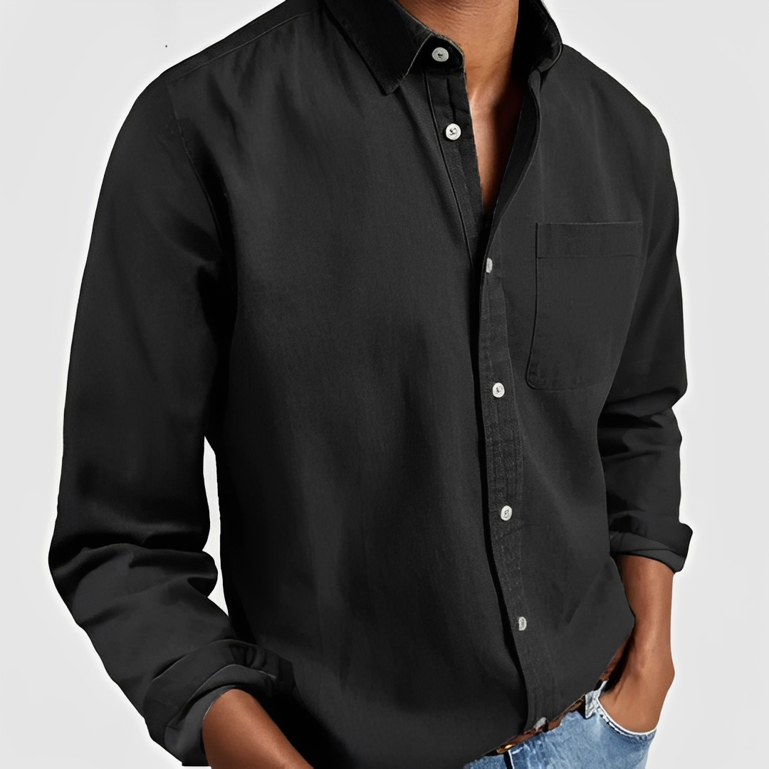 Liam - Chemise d'été contemporaine pour homme