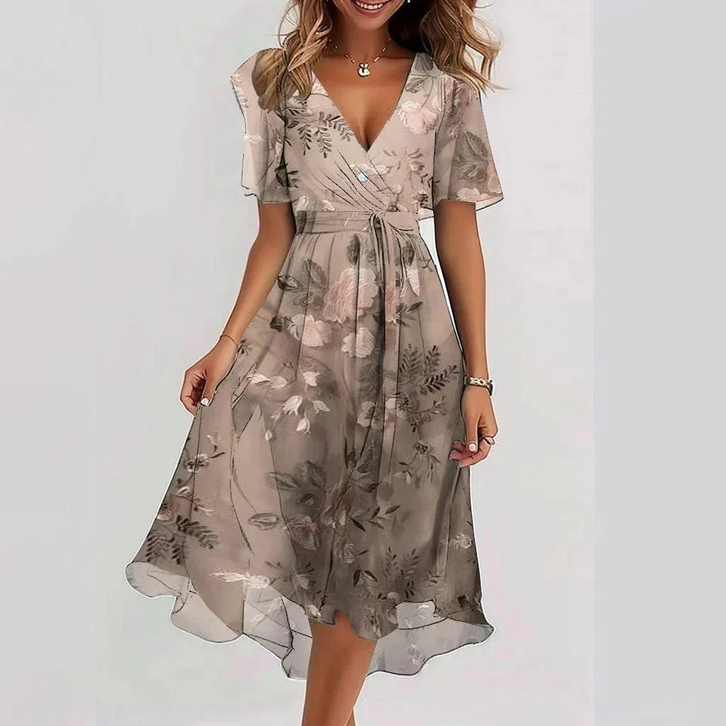 Connie – Robe portefeuille élégante pour femmes