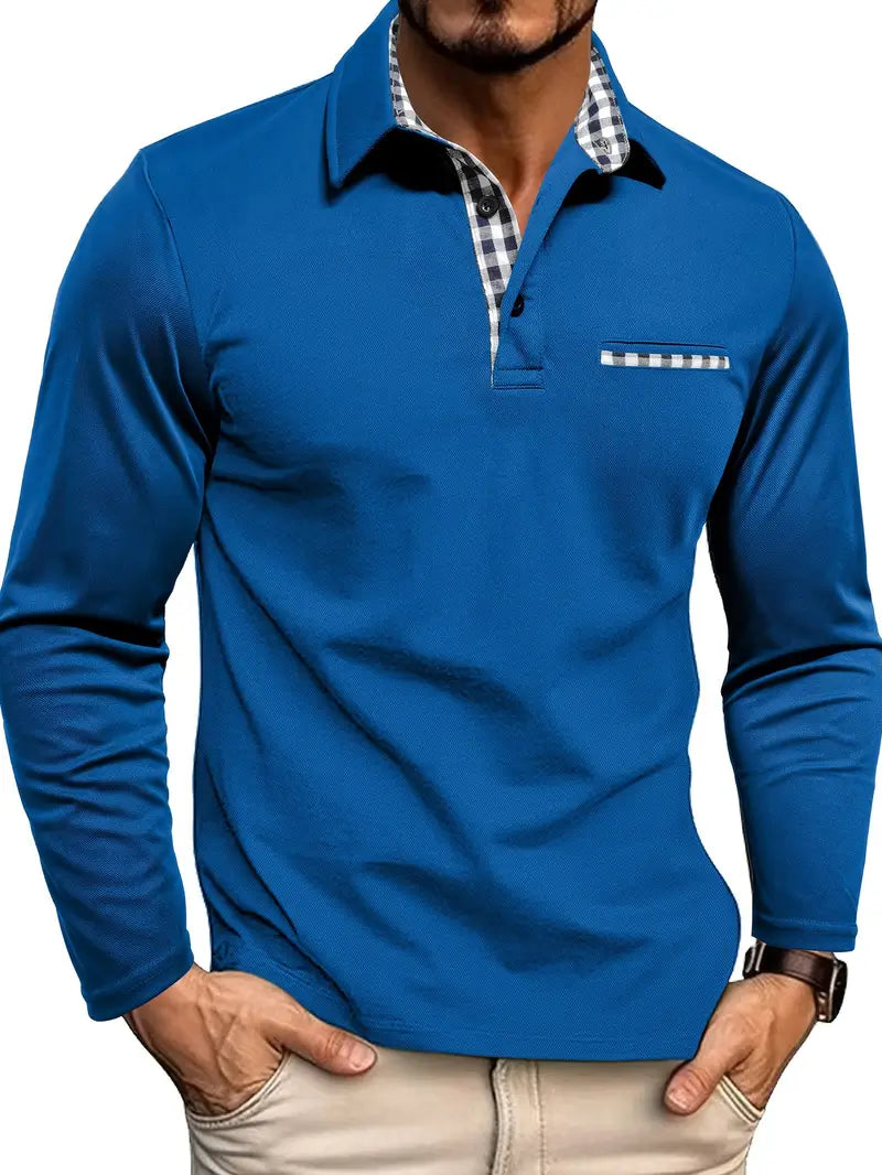 Levi - Polo t-shirt à col avec motifs tartan