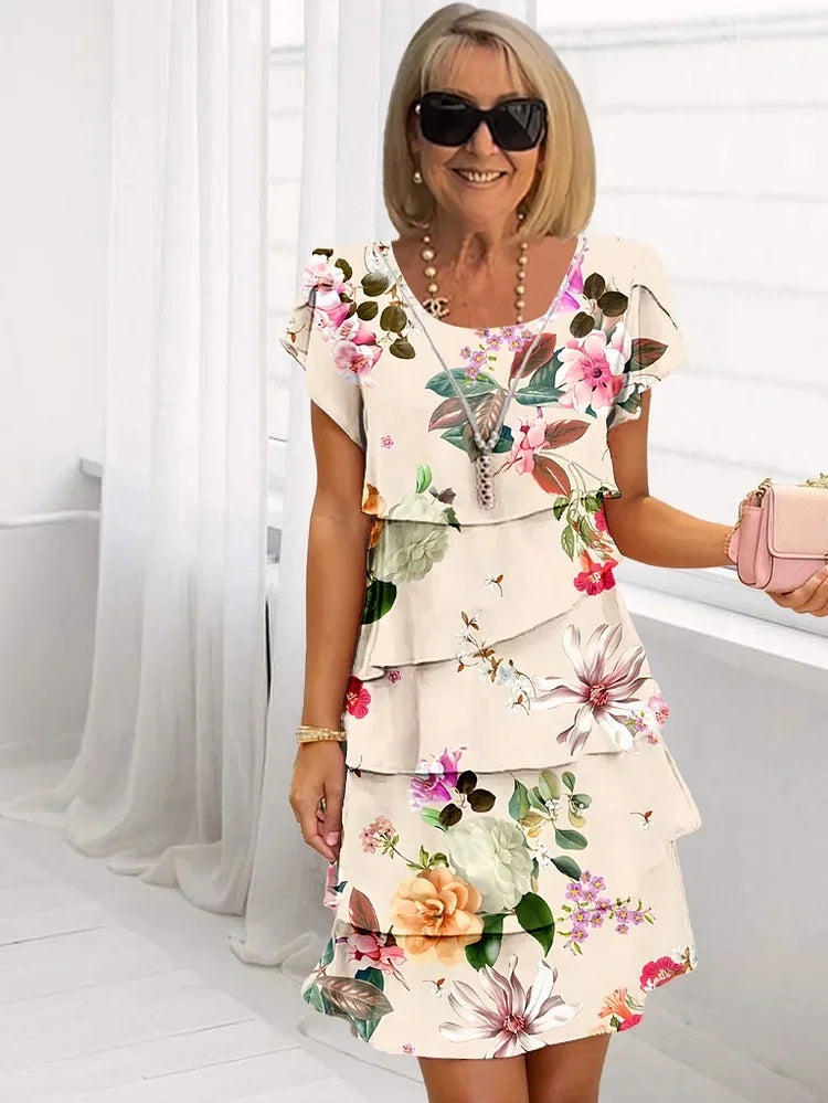 Mia- Robe d'été florale pour femmes