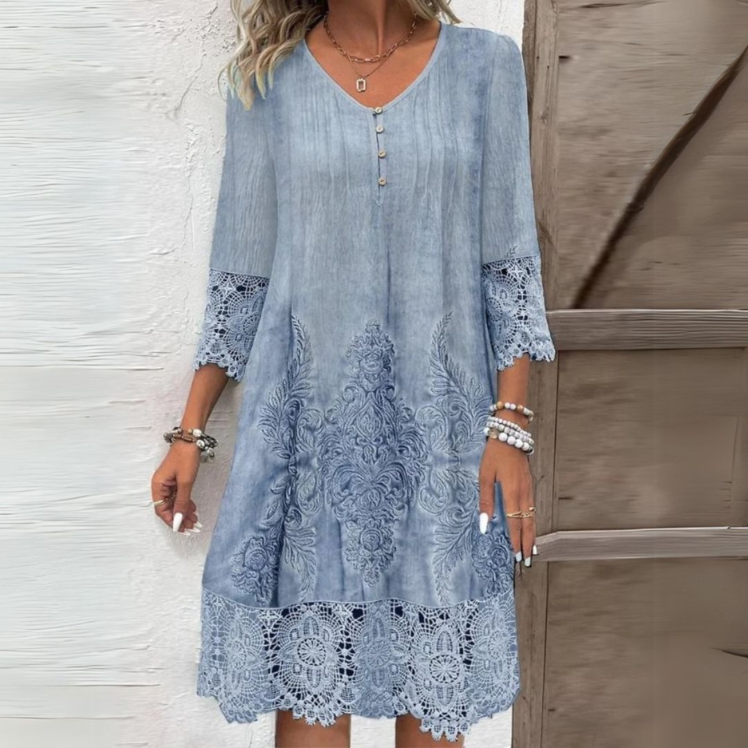 Jenna – Robe élégante pour femmes avec dentelle