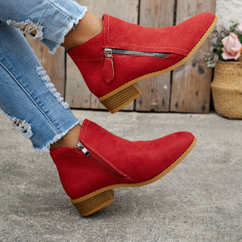 Mia - Bottes avec zip