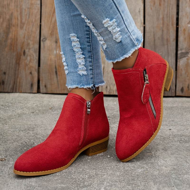 Mia - Bottes avec zip