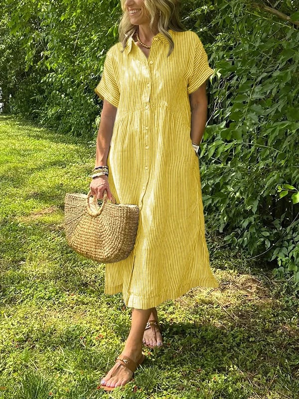 Corinne – Robe chemise élégante pour femmes