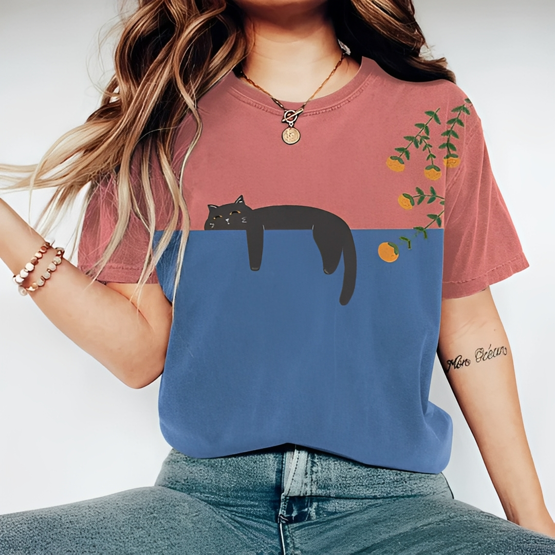 Nadine - Un t-shirt à la mode et raffiné pour femme