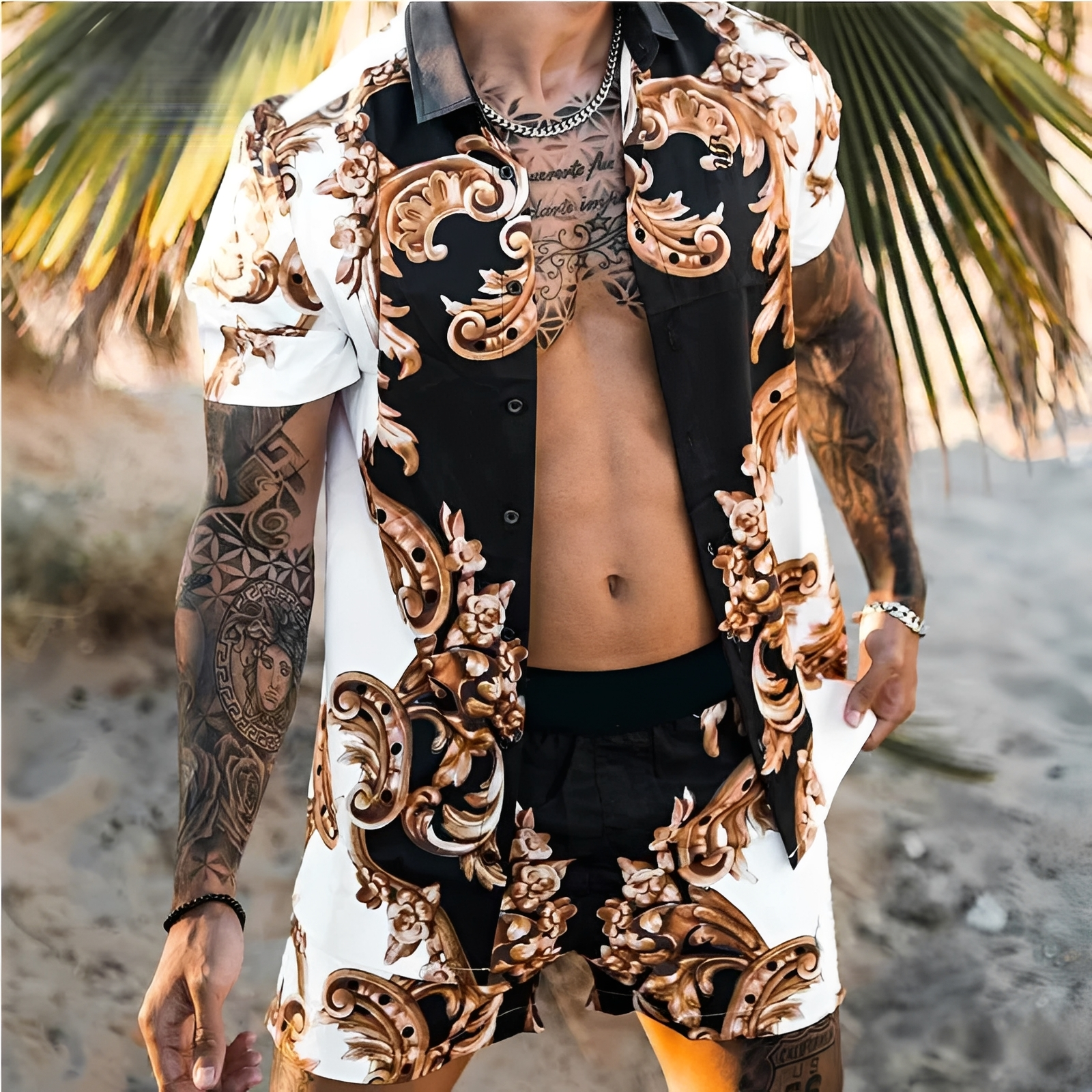 Dastine - Ensemble homme à la mode pour l'été