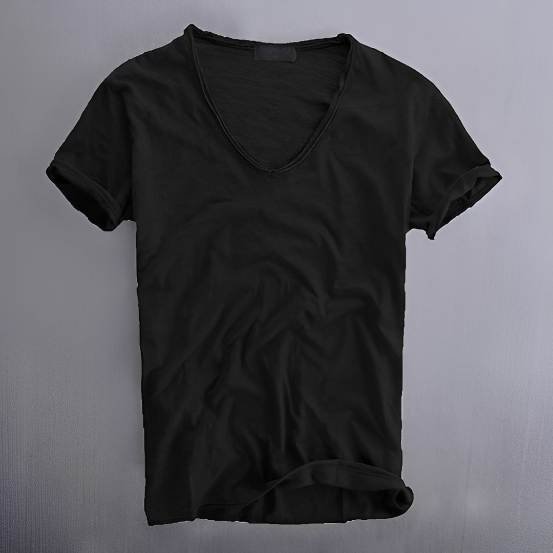 Lemuel - T-shirt décontracté d'été pour homme