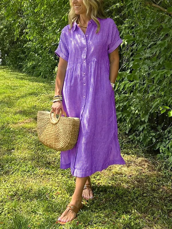 Corinne – Robe chemise élégante pour femmes