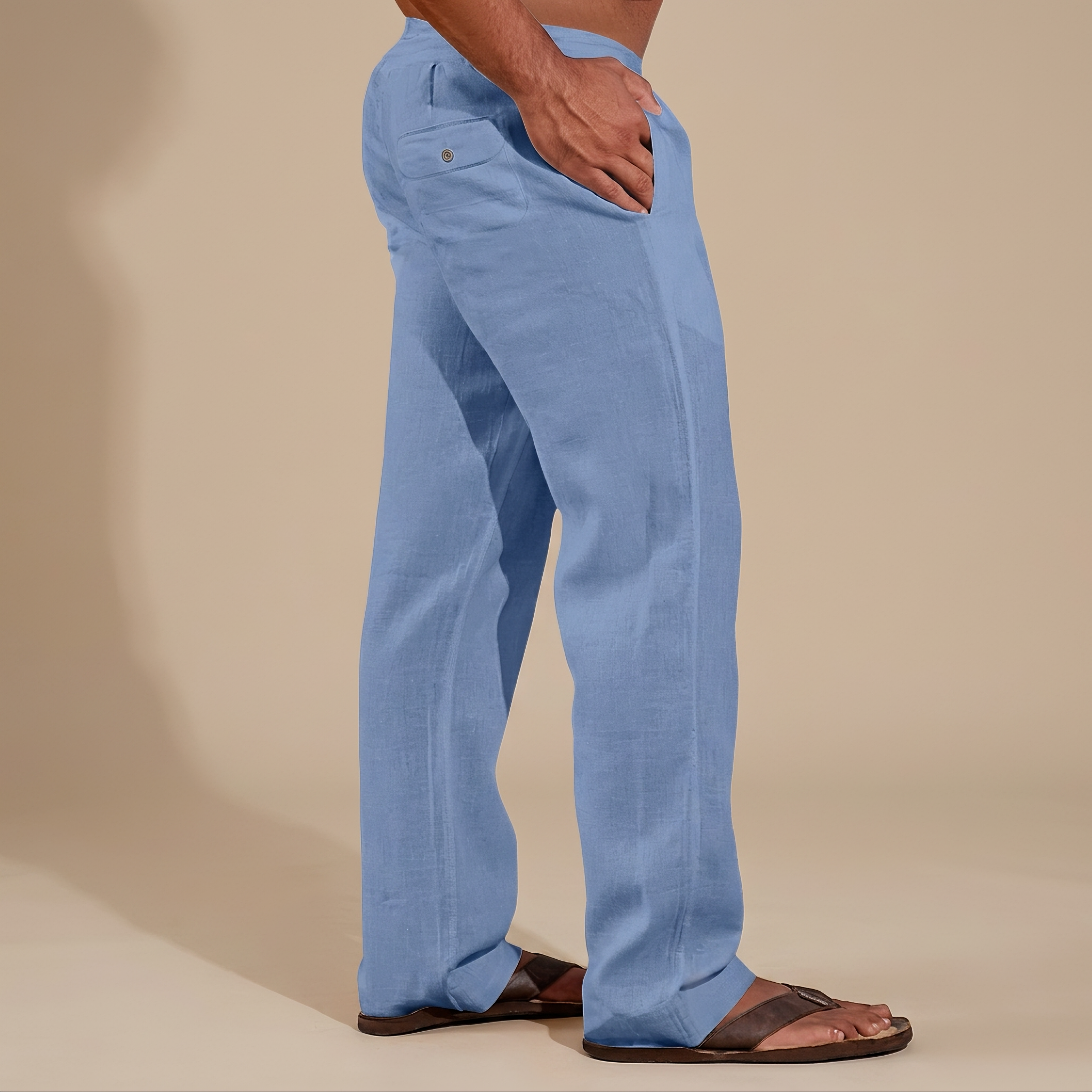 Elias - Pantalon Relax Droit