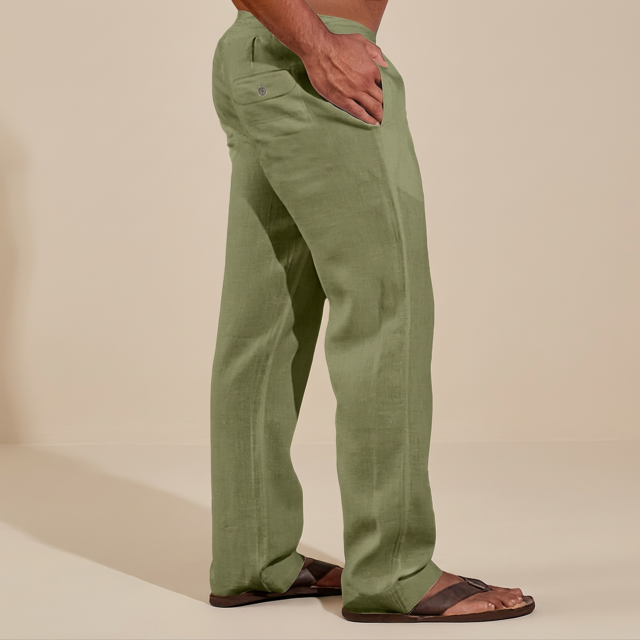 Elias - Pantalon Relax Droit