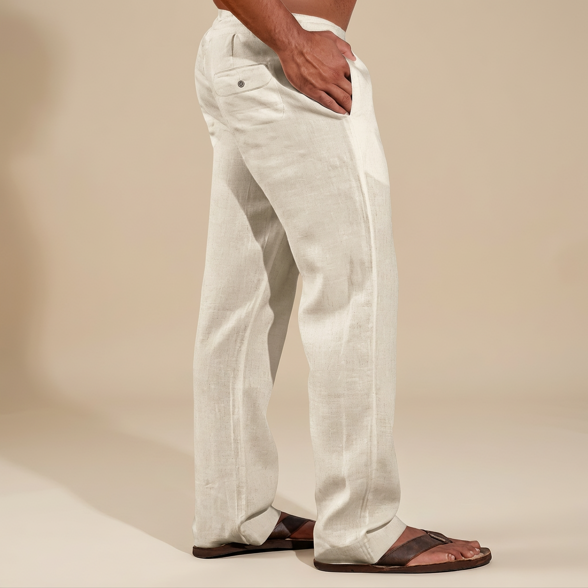 Elias - Pantalon Relax Droit