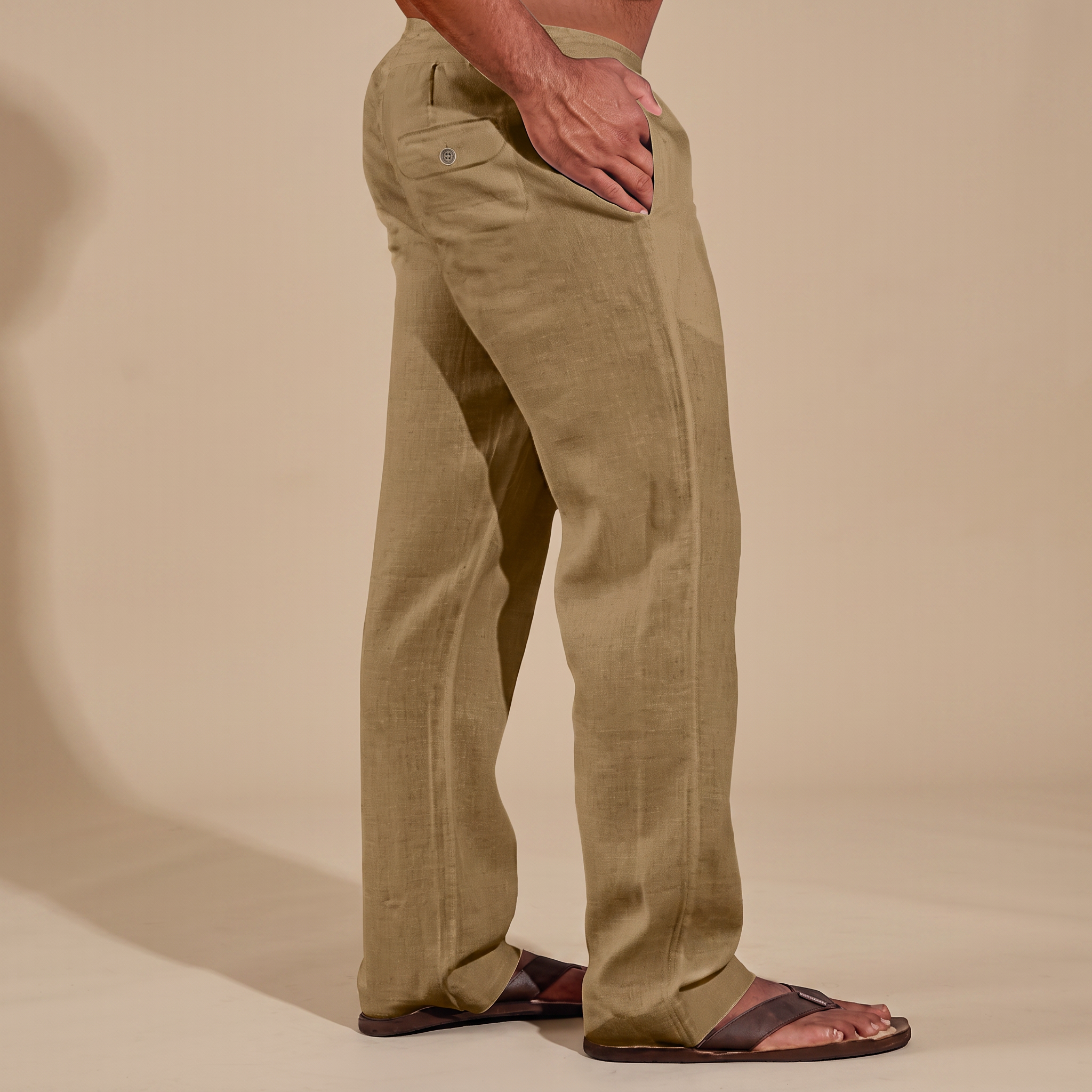 Elias - Pantalon Relax Droit