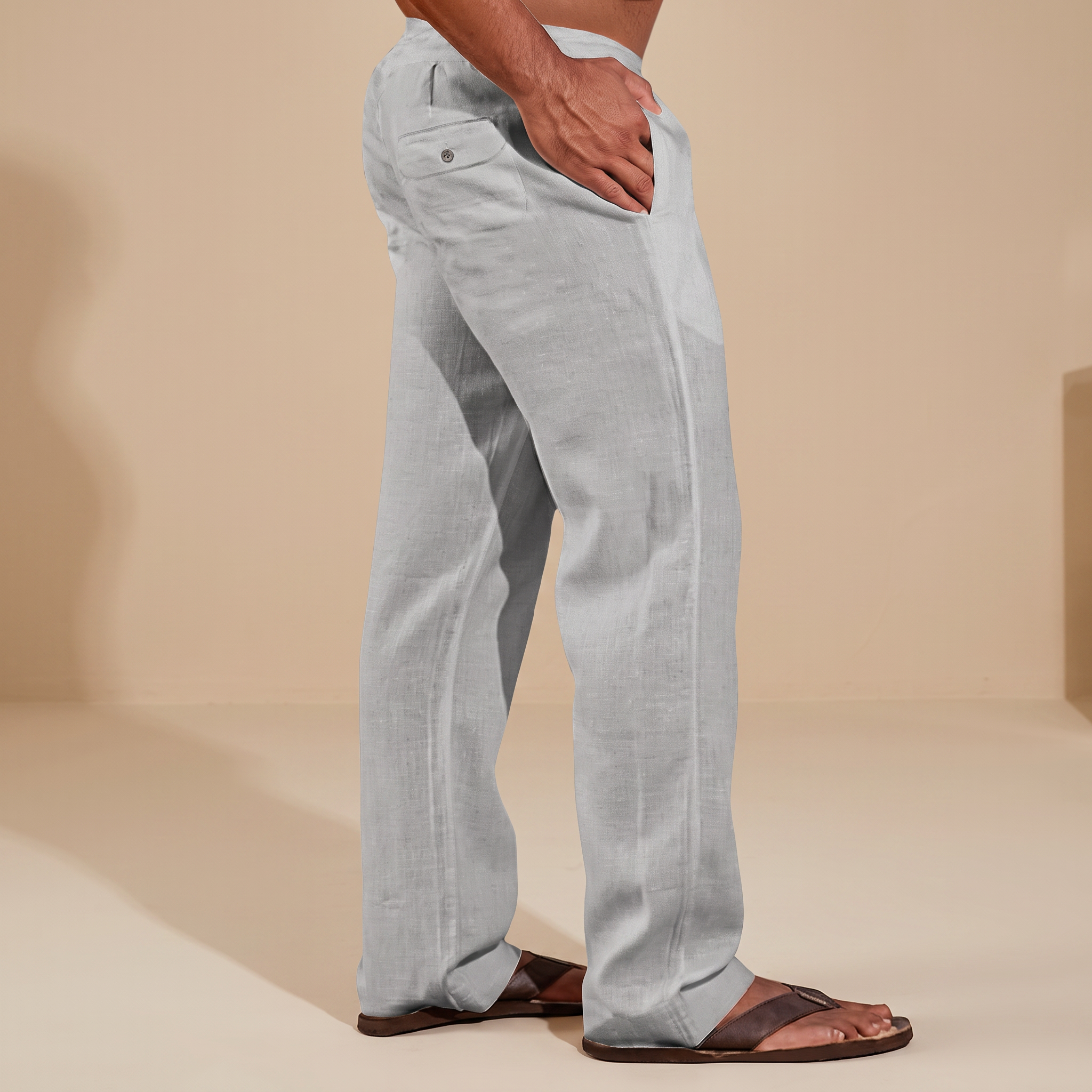 Elias - Pantalon Relax Droit