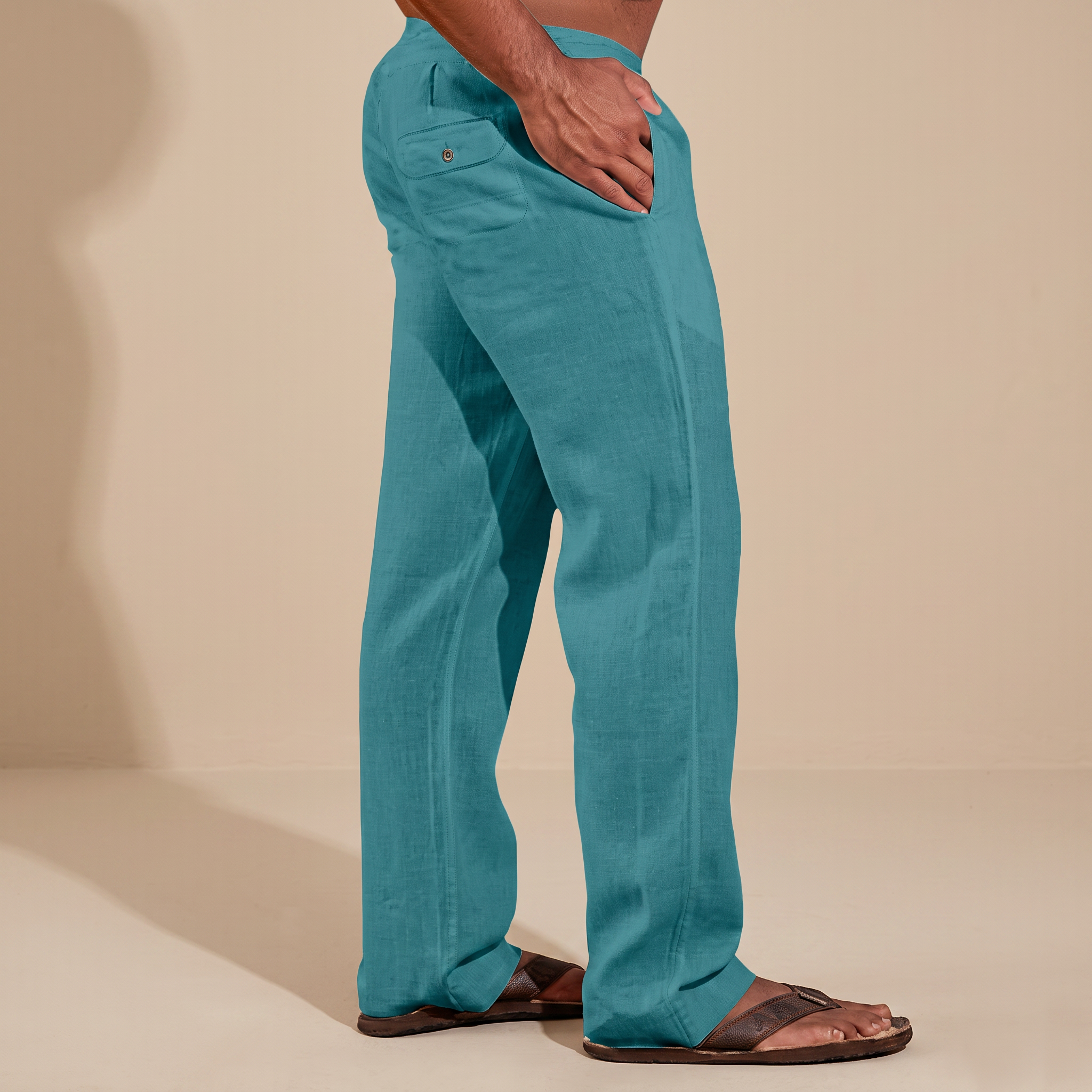 Elias - Pantalon Relax Droit