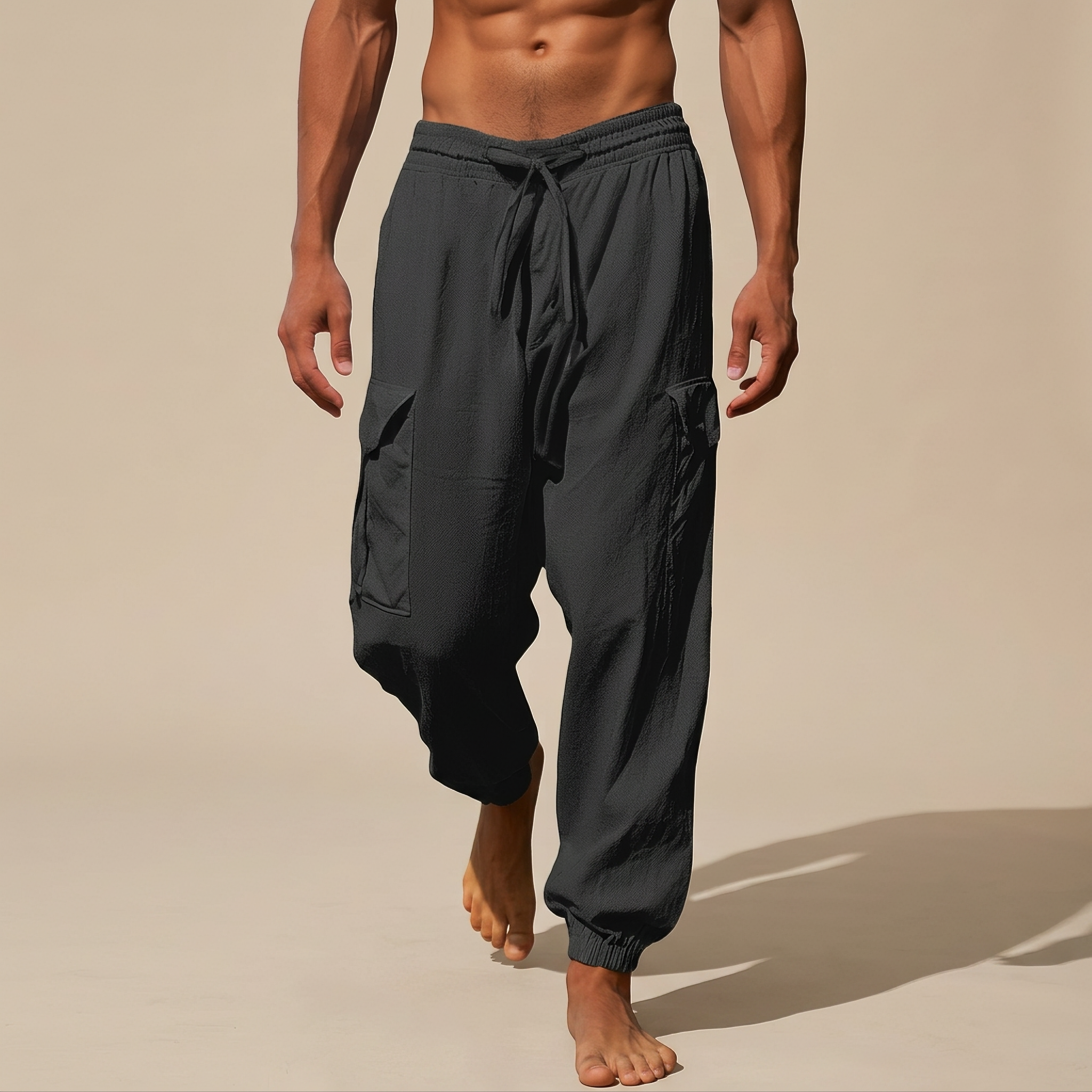 Rodgers - Pantalon spacieux et plaisant avec poches