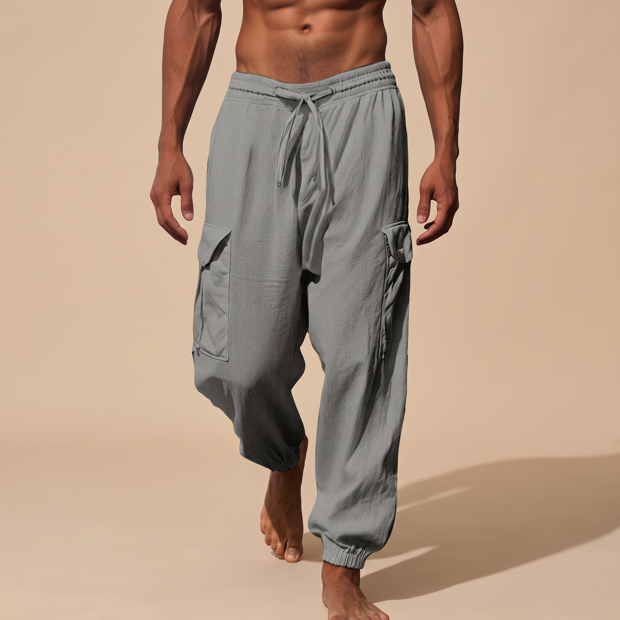 Rodgers - Pantalon spacieux et plaisant avec poches