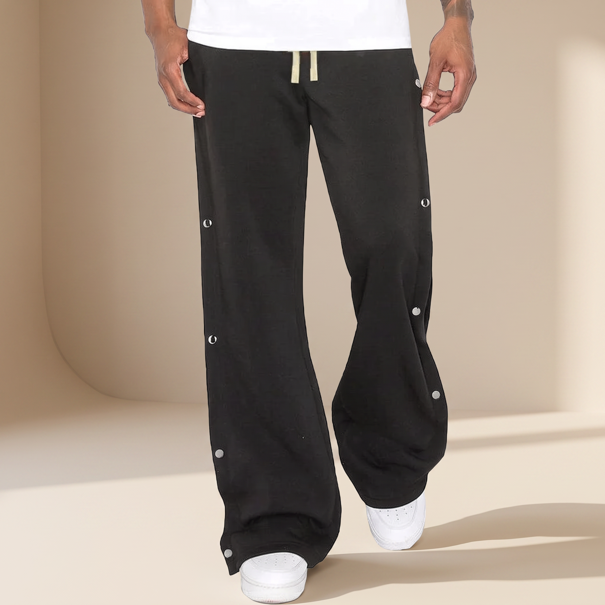 Reuben - Pantalon jogging ample et chic avec détails