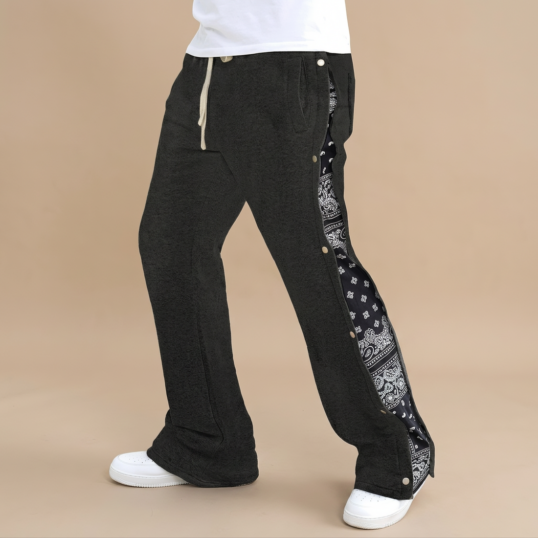 Reuben - Pantalon jogging ample et chic avec détails