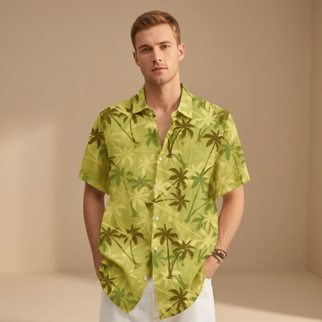 Jenson - Chemise à motifs tropicaux